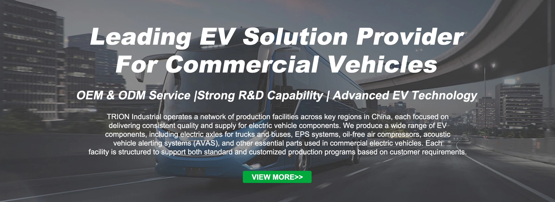 Leading EV Solution Provider